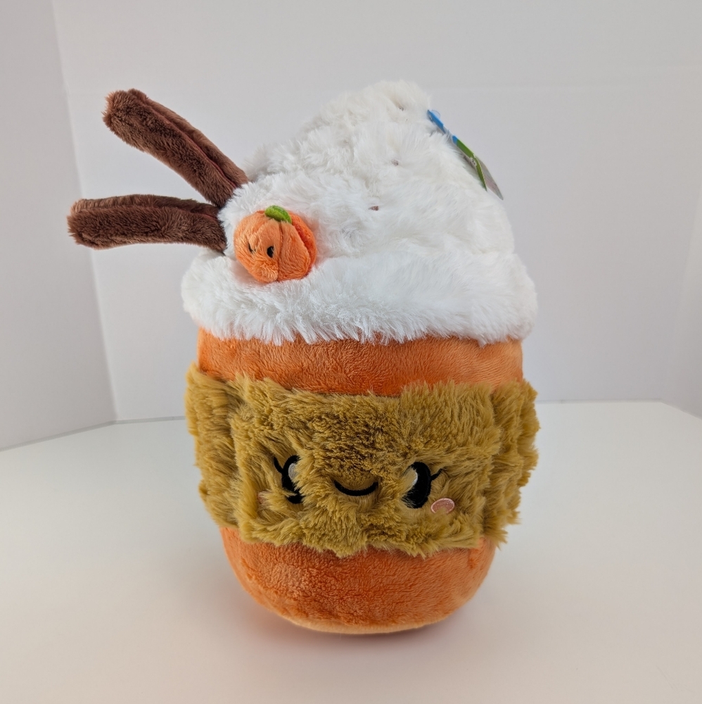 Pumpkin Spice Latte Plush – Squishable – Fall Coffee Gift – Halloween Gift PSL